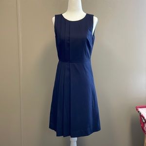 J.crew navy dress size 00 made of suit material